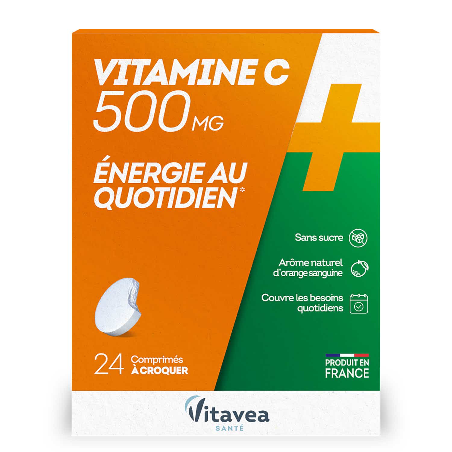 NUTRISING VITAMIN C CHEWABLE 500 MG 24 TABLETS