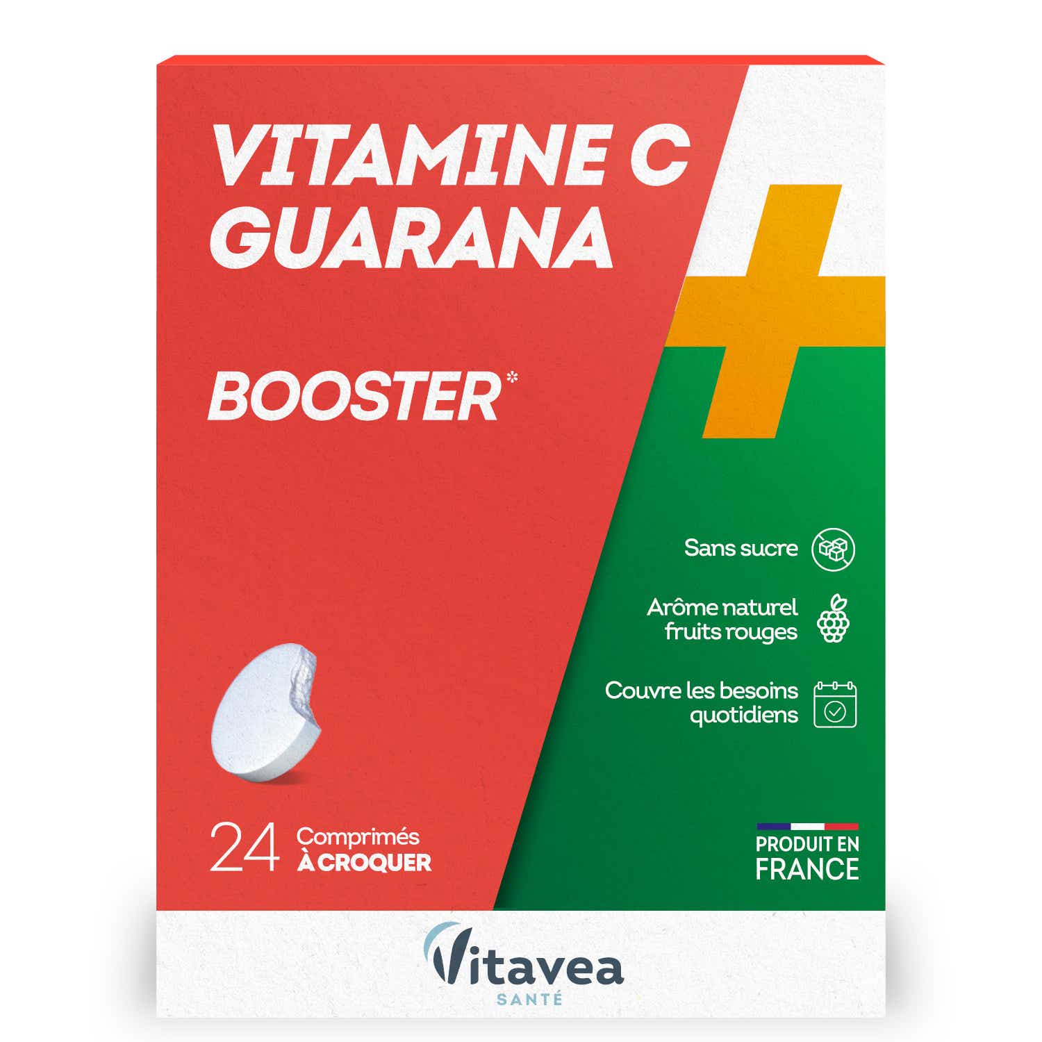 NUTRISING VITAMIN C GUARANA 24 CHEWABLE TABLETS