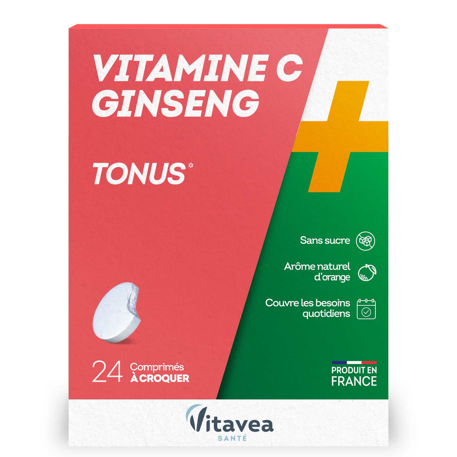 NUTRISING VITAMINS C GINSENG 24 TABLETS