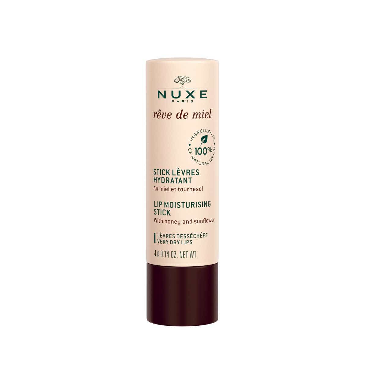 NUXE REVE DE MIEL MOISTURIZING LIP STICK 4G