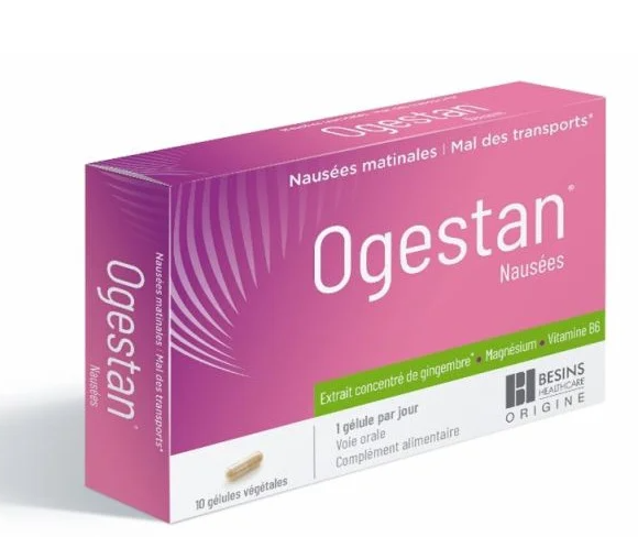OGESTAN NAUSEA 10 VEGETABLE CAPSULES