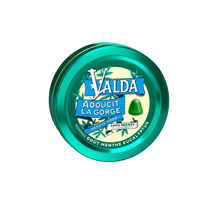 OMEGA PHARMA VALDA SUGAR-FREE MINT GUMS 50G
