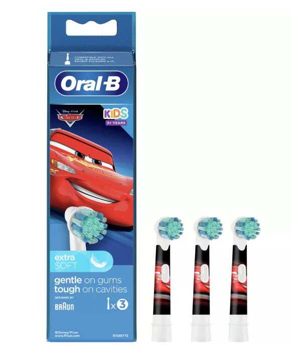 ORAL B STAGE POWER REPLACEMENT BRUSHES 3 UNITS