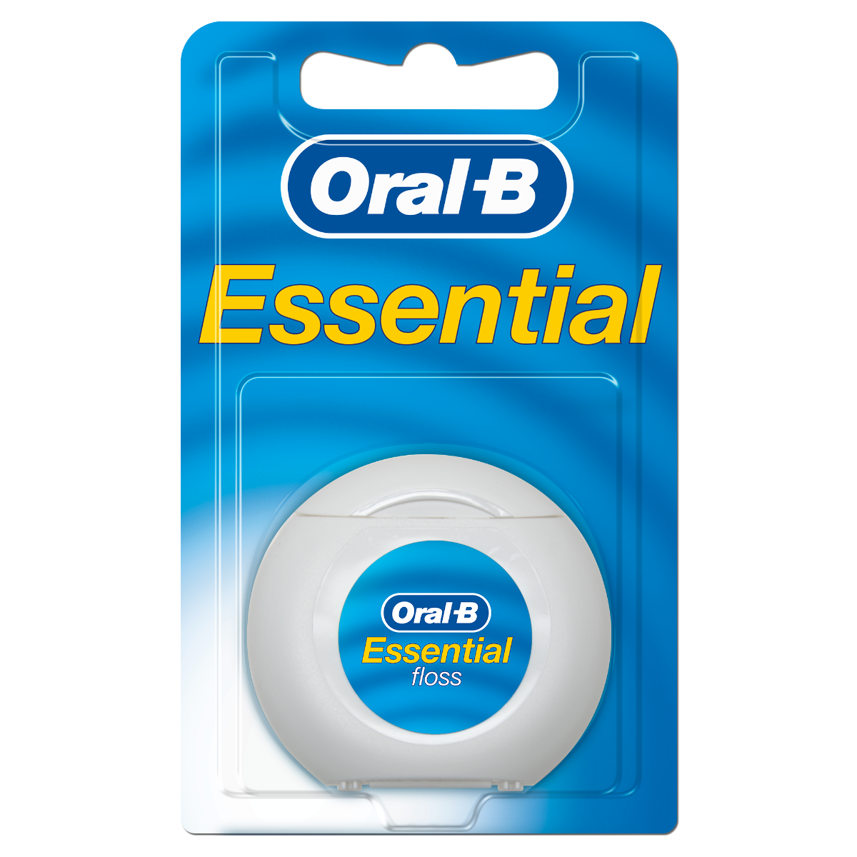 ORAL B ESSENTIALFLOSS MENTHOL WAX DENTAL FLOSS 50 M
