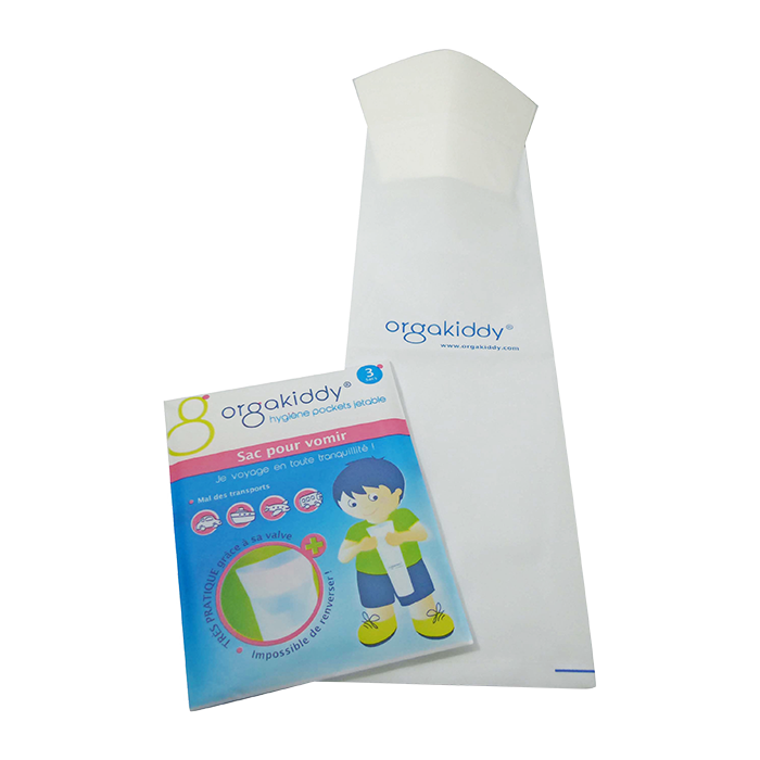 ORGAKIDDY HYGIENE POCKETS DISPOSABLE VOMIT BAGS 3 UNITS