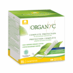 ORGANYC COMPACT REGULAR FLOW PAD WITH ORGANIC COTTON APPLICATOR 16 PAD
