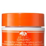 ORIGINS GINZING ORIGINAL TINTED REFRESHING CREAM TO LIGHTEN AND DEFLATE EYES ALL SKIN TYPES 15ML