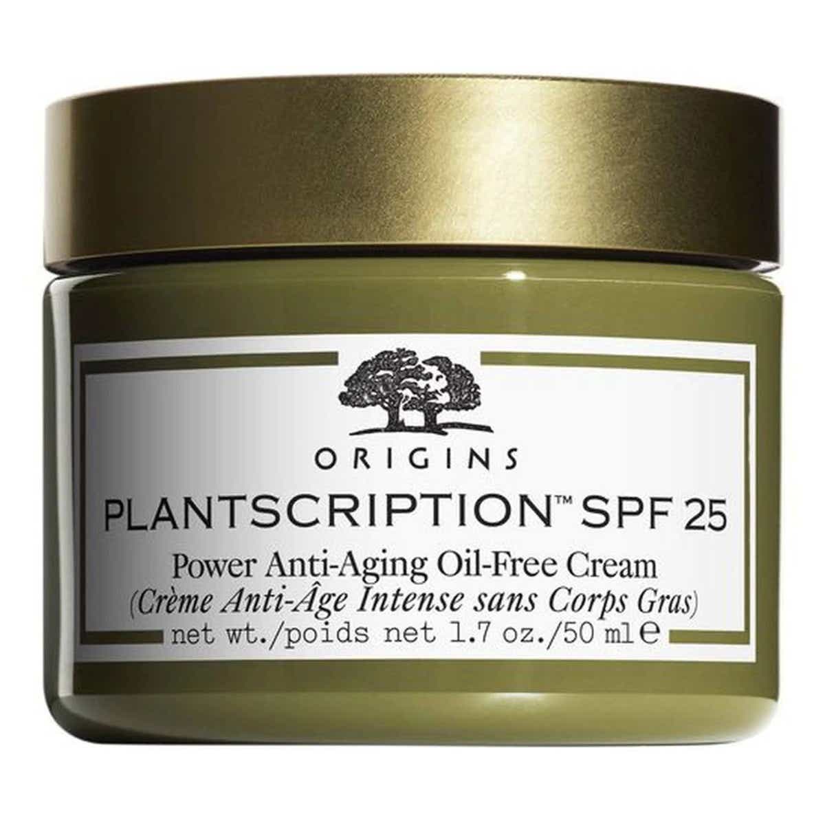 ORIGINS PLANTSCRIPTION INTENSE ANTI-AGING CREAM WITHOUT OILY BODY SPF25 FACE DRY TO COMBINATION SKIN 50ML