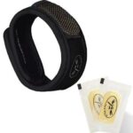 PARA KITO RECHARGEABLE ANTI-MOSQUITO BRACELET BLACK 1 BRACELET AND 2 REFILLS