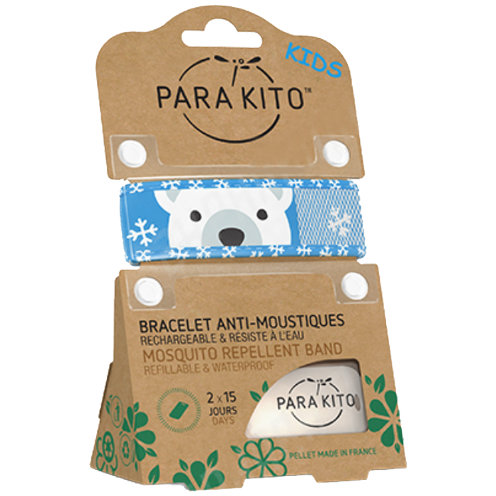 PARA KITO KIDS POLAR BEAR ANTI-MOSQUITO BRACELET