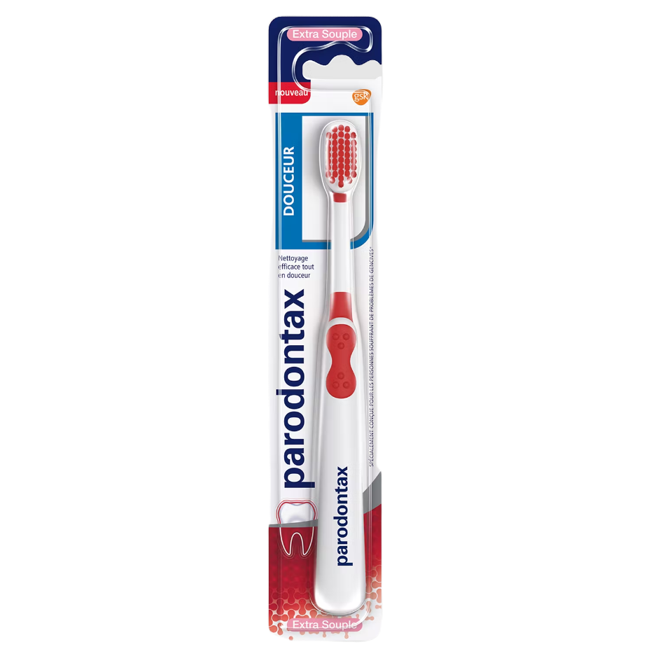 PARODONTAX SOFT EXTRA SOFT TOOTHBRUSH SENSITIVE GUMS