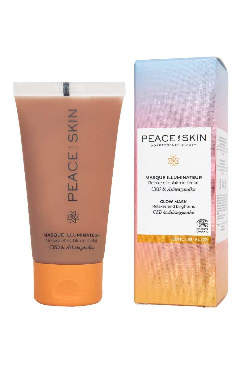 PEACE AND SKIN ORGANIC ILLUMIBATING MASK 50ML ALL SKIN TYPES