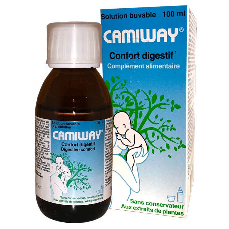 PHARMA DEVELOPMENT CAMIWAY SYRUP FOR DIGESTIVE COMFORT NEW FOR INFANTS 100ML