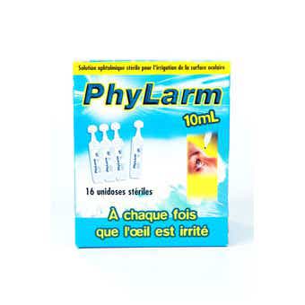 PHYLARM PHYLARM IRRITATED EYE 16 STERILE SINGLE DOSE OF 10ML