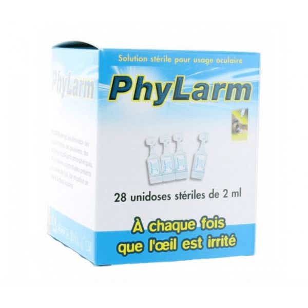 PHYLARM PHYLARM IRRITATED EYE 28 STERILE SINGLE DOSE OF 2 ML