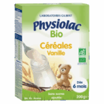 PHYSIOLAC ORGANIC VANILLA CEREALS 6 MONTHS 200G