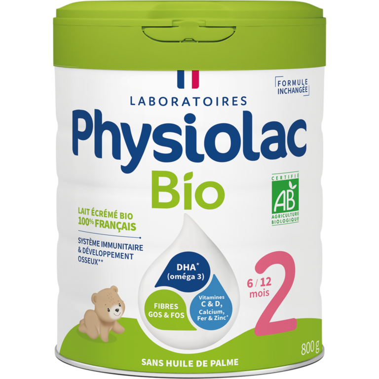 PHYSIOLAC MY BABY LIKES ORGANIC ORGANIC MILK 2 800G
