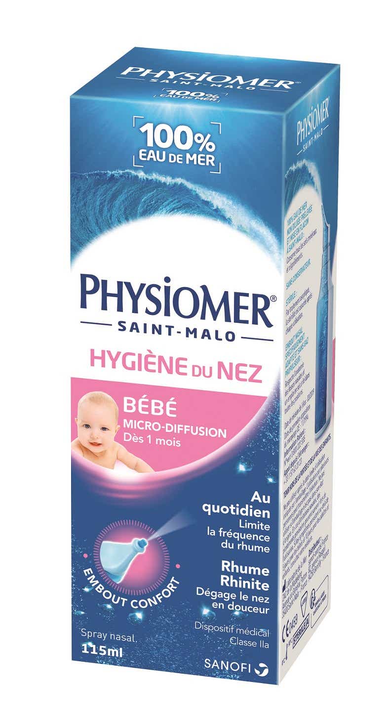 PHYSIOMER BABY NOSE HYGIENE MICRO DIFFUSION 115ML