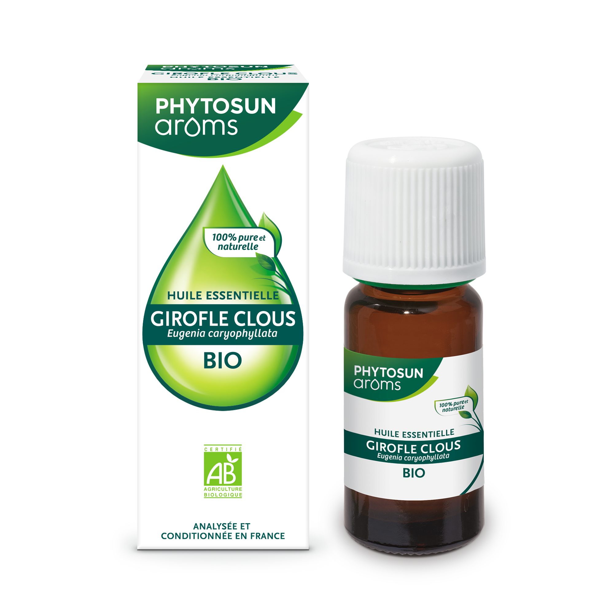 PHYSTOSUN AROMS CLOVE NAILS ESSENTIAL OIL 10ML