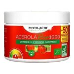 PHYTO ACTIVE ACEROLA ORGANIC 1000 60 TABLETS 30 TABLETS FREE