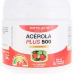 PHYTO ACTIVE ACEROLA PLUS 500 100 DRINKABLE TABLETS