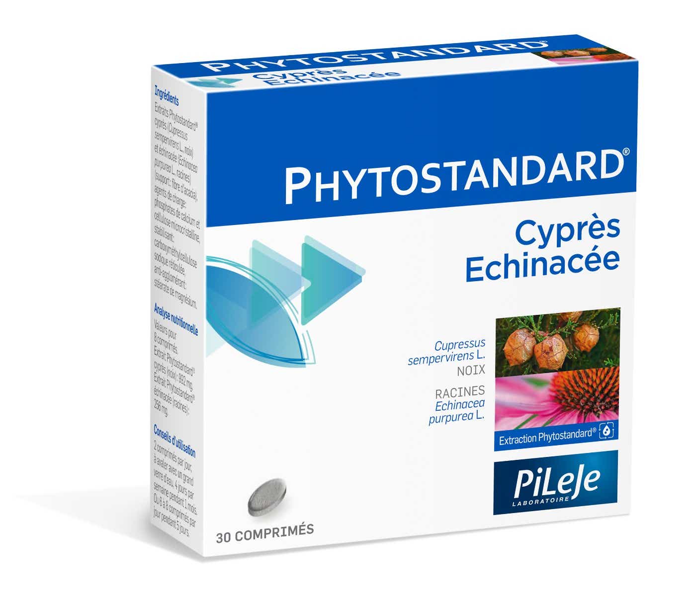 PHYTOPREVENT PHYTSTANDARD CYPRES ECHINACEA 30 TABLETS