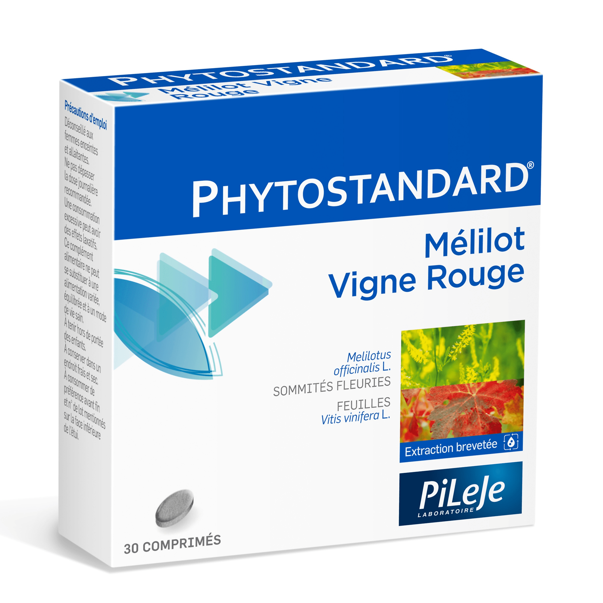 PHYTOPREVENT PHYTSTANDARD HELMET AND RED VINE 30 TABLETS