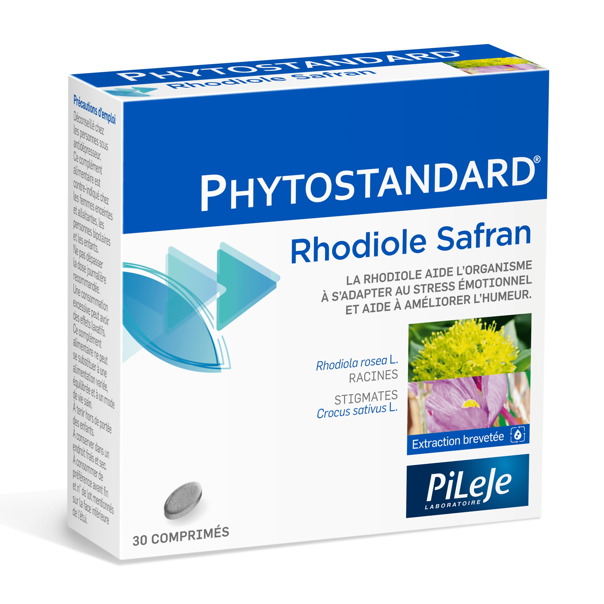 PHYTOPREVENT PHYTSTANDARD RHODIOLE SAFFRON 30 TABLETS
