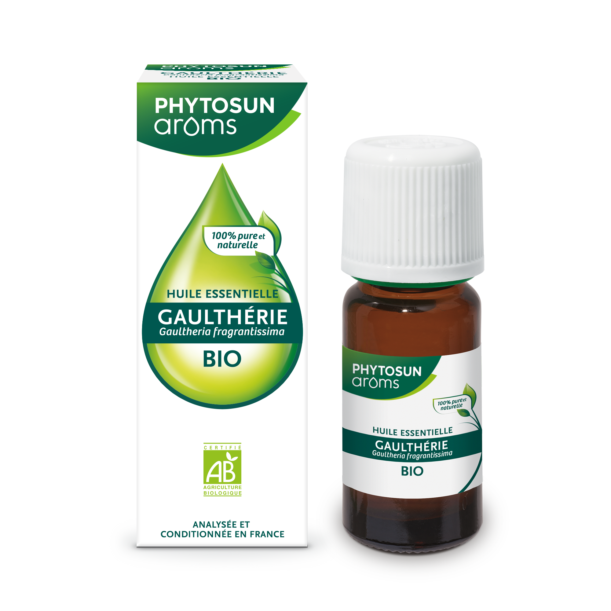 PHYTOSUN AROMS ORGANIC Wintergreen ESSENTIAL OIL 10ML