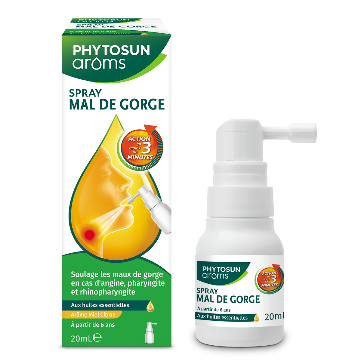 PHYTOSUN AROMS SORE THROAT SPRAY 20ML
