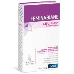 PILEJE FEMINABIANE CBU FLASH 20 TABLETS
