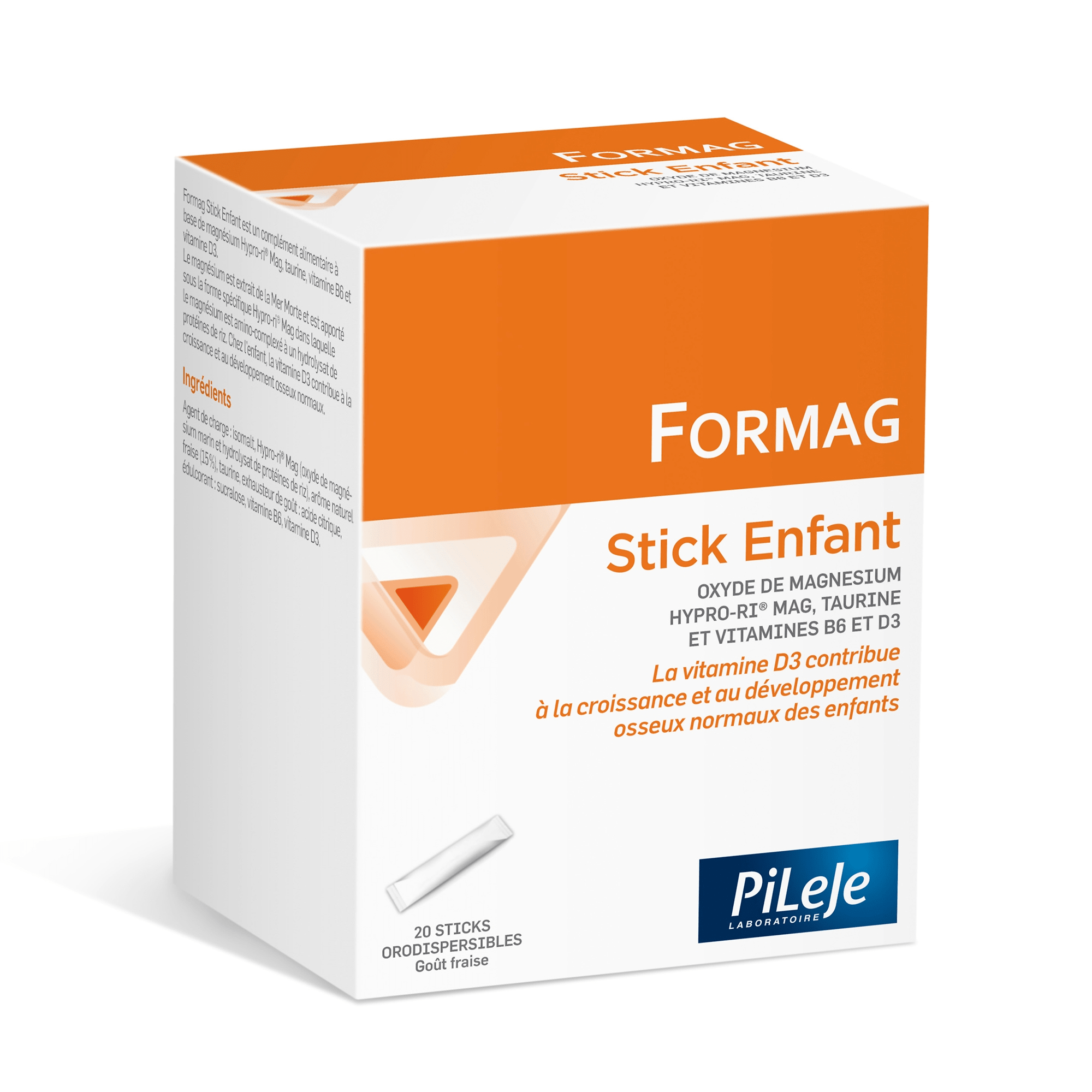 PILEJE FORMAG CHILDREN 20 ORODISPERSIBLE STICKS