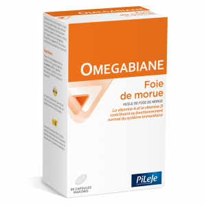PILEJE OMEGABIANE COD LIVER 80 MARINE CAPSULES