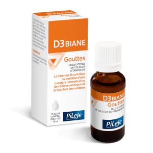 PILEJE VITAMINED D3 BIANE DROPS 20 ML