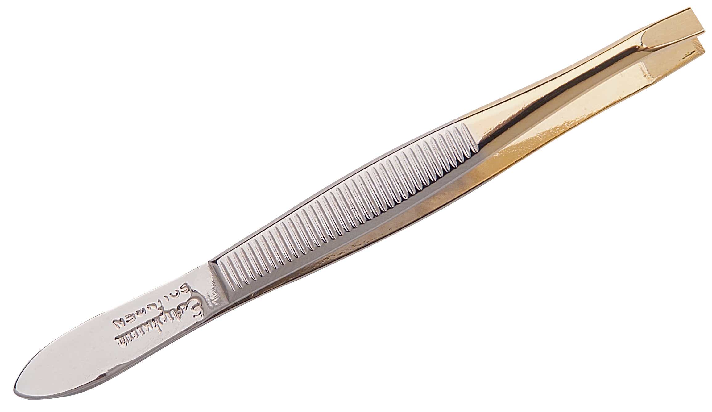 TWEEZERS WITH 3 GOLDEN TIPS CRAB REF 221821