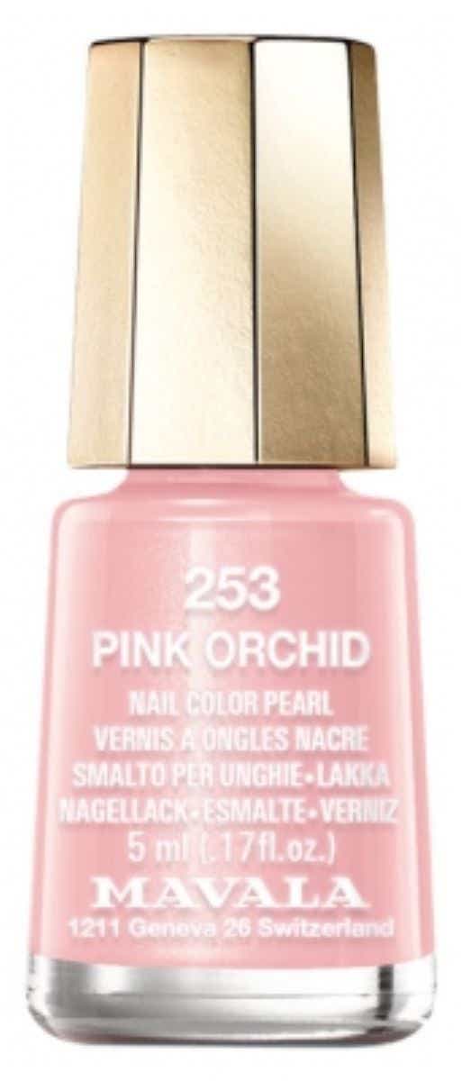 PINK ORCHID 253 PINK CREAM NAIL POLISH 5ML