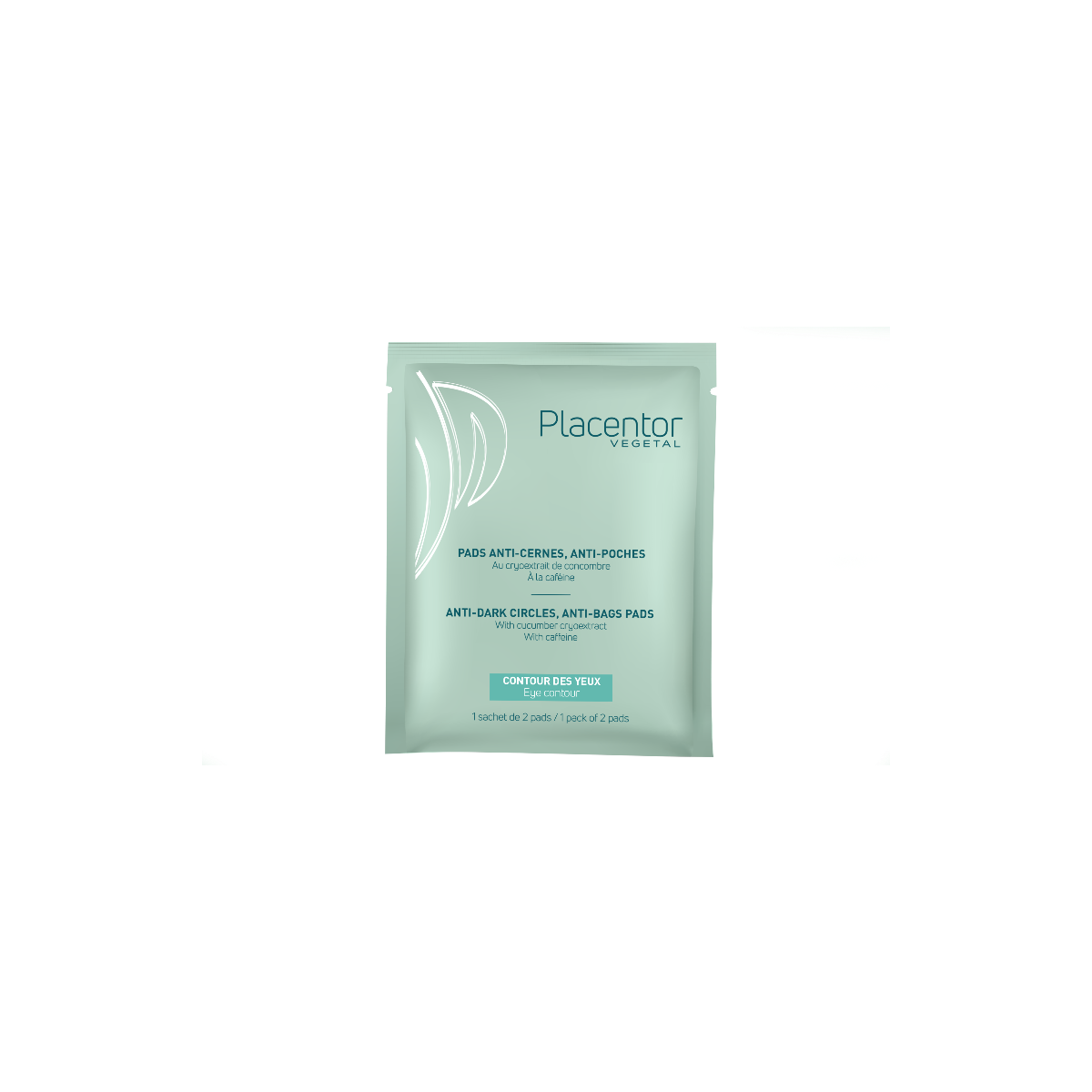 PLACENTOR VEGETAL PADS ANTI DARK CIRCLES AND ANTI POCKETS 6X2