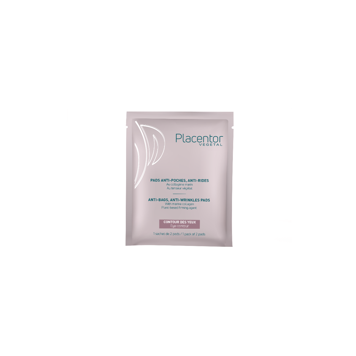 PLACENTOR VEGETAL PADS ANTI Puffiness ANTI DARK DARKNESS 6 BAGS OF 2 PADS