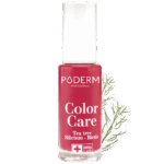 PODERM COLOR CARE NAIL POLISH TEA TREE RED PINK 8ML