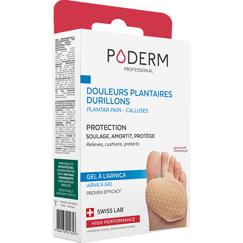 PODERM PROTECTION FOR PLANTAR PAIN AND CALLS ARNICA GEL SIZE L