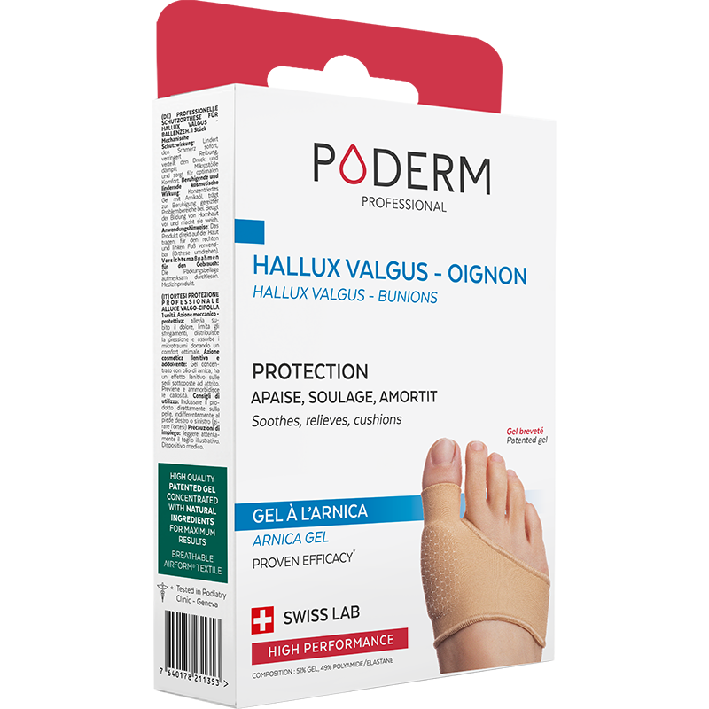 PODERM PROTECTION HALLUX VALGUS ARNICA GEL