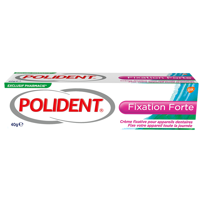 POLIDENT STRONG FIX FIXING CREAM 40G