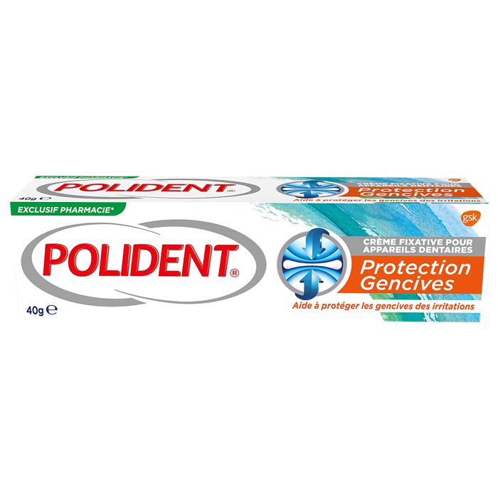 POLIDENT FIXATIVE CREAM PROTECTION GUMS 40G
