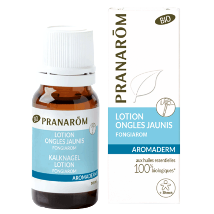 PRANAROM AROMADERM LOTION YELLOWED NAILS 10 ML