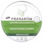 PRANAROM AROMAFORCE ORGANIC ENCALYPTUS MINT SOFTENING GUMS 45G