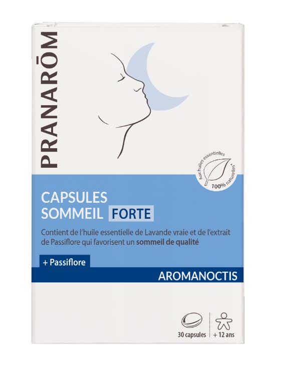 PRANAROM AROMANOTICS STRONG ORGANIC SLEEP CAPSULES 30 UNITS