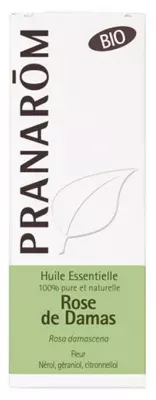 PRANAROM ORGANIC DAMASCUS ROSE ESSENTIAL OIL 2ML