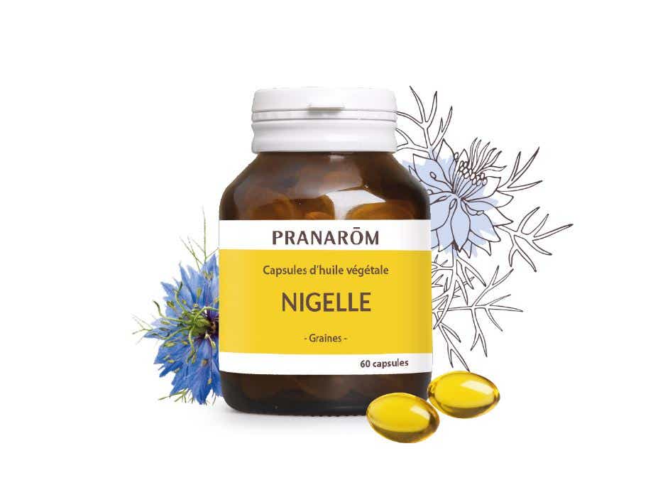 PRANAROM NIGELLA VEGETABLE OIL 60 CAPSULES
