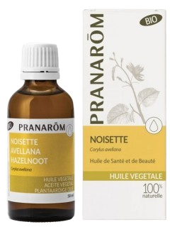 PRANAROM ORGANIC HAZELNUT VEGETABLE OIL 50ML