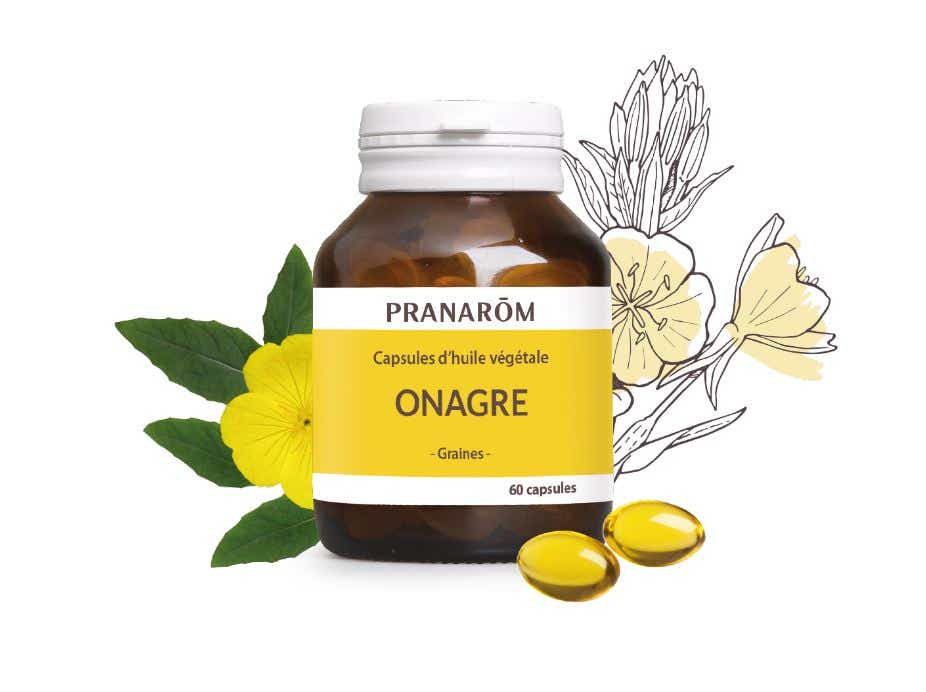 PRANAROM VEGETABLE OIL EVENING EVENING 60 CAPSULES